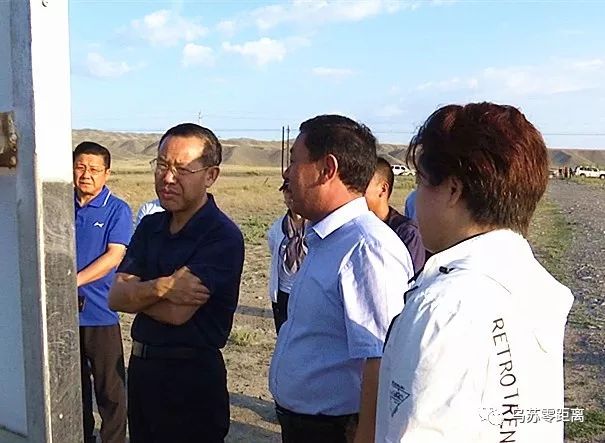 的调研组在乌苏市委副书记,市长阿达力别克61巴合提汗及塔城地区