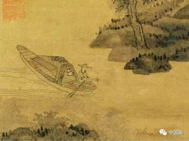 古人乘船画,古人乘船简笔画_文秘苑图库