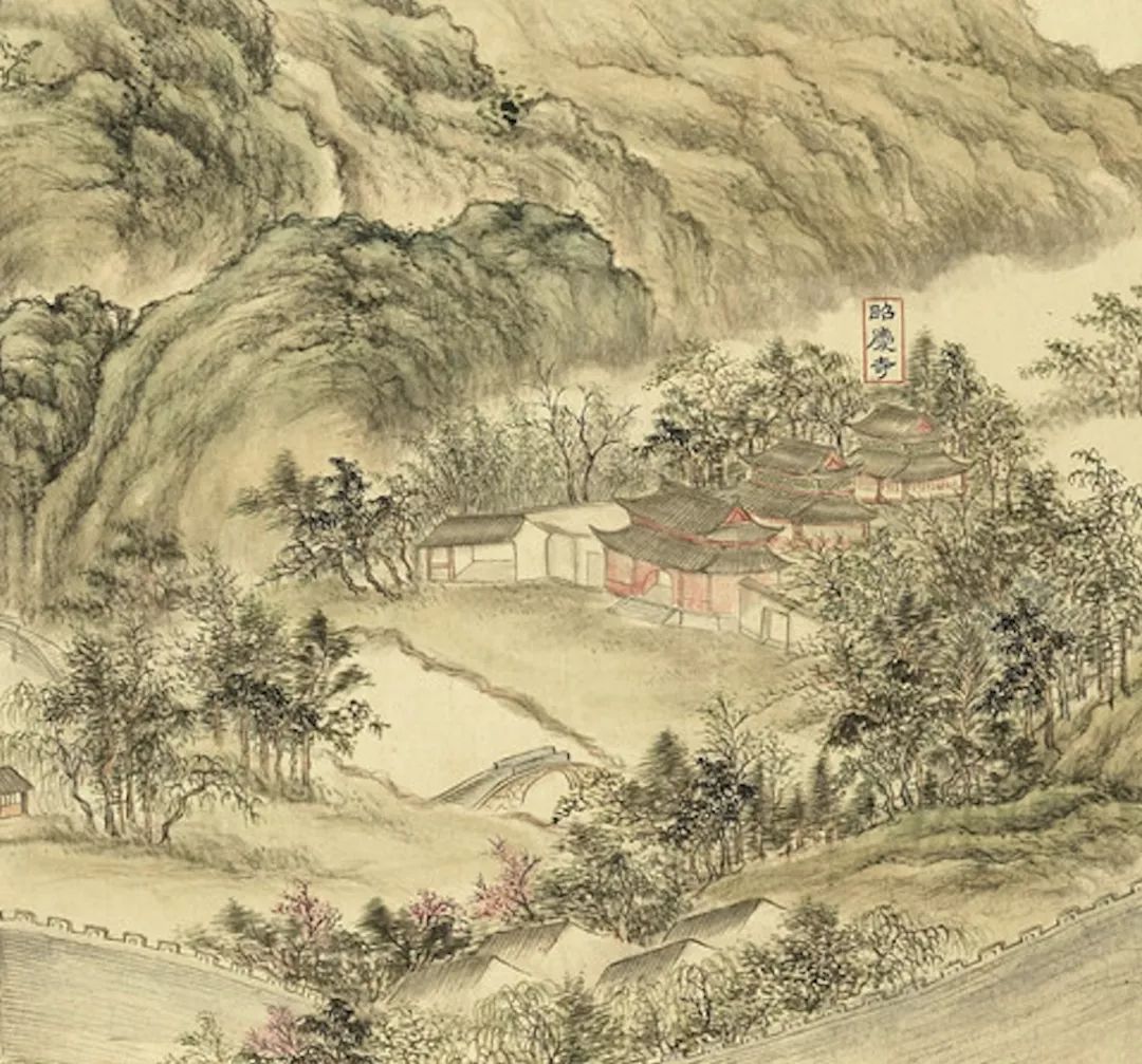 赏画清董邦达西湖十景卷