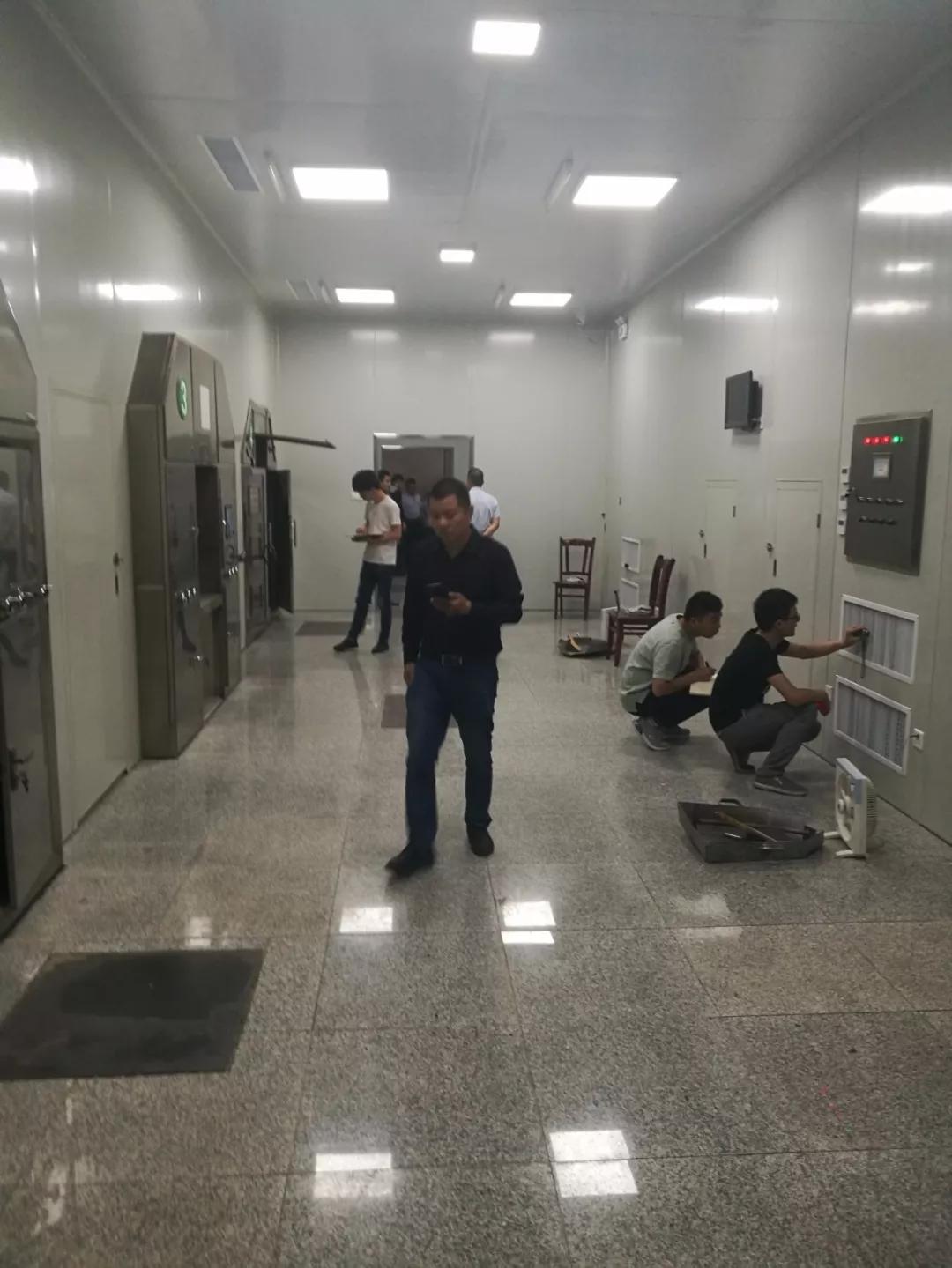 祝贺际海公司又一项空气净化火化车间通过验收