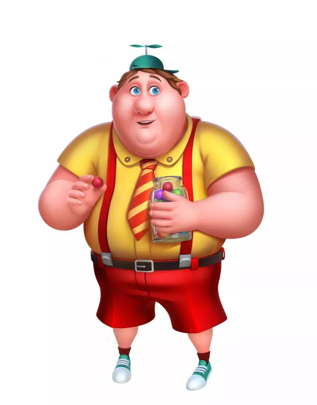 就是玩具店的老板——巴顿30多岁胖乎乎的温柔大叔这位拥有超低的泪点