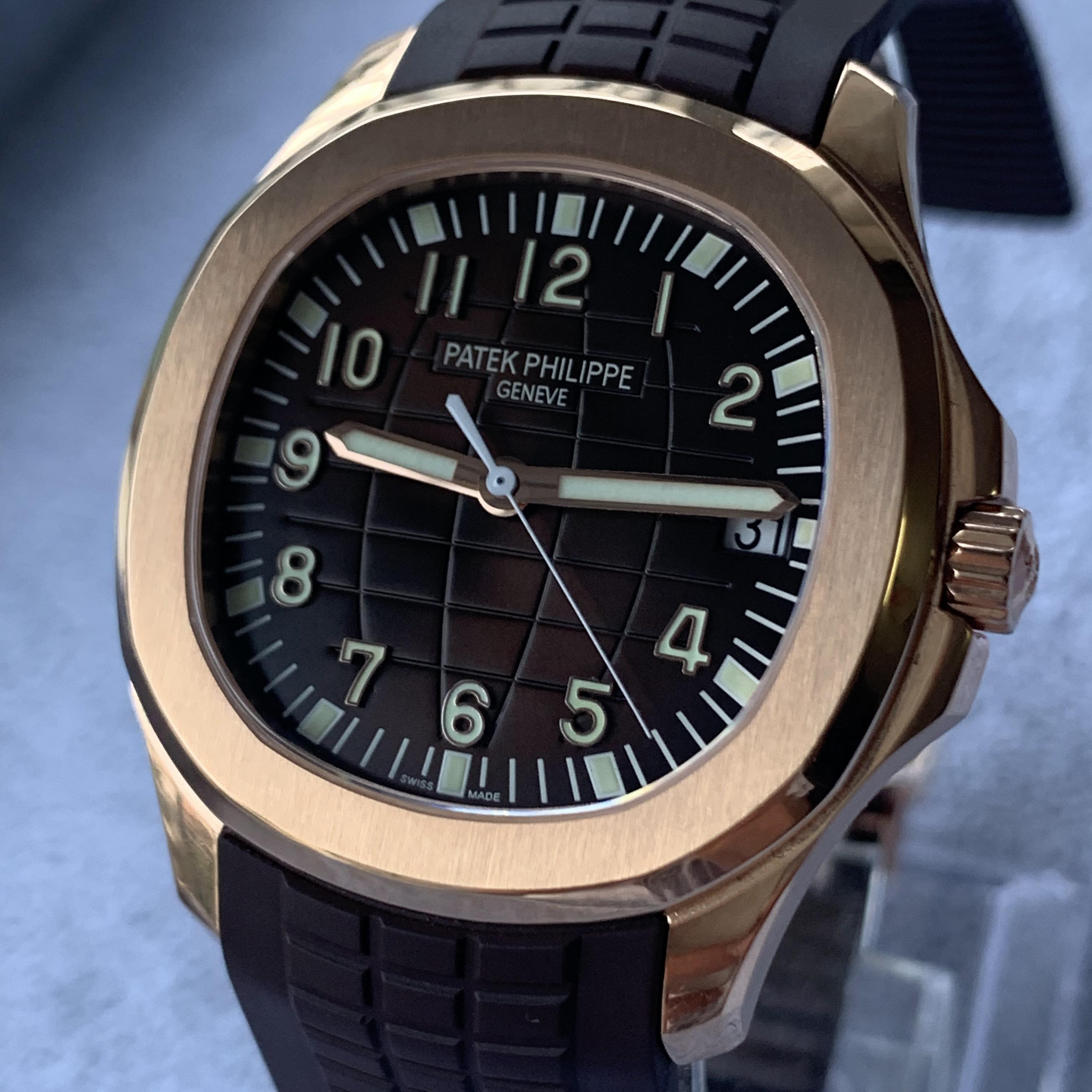 商务休闲两用绅士风百达翡丽5167r手雷玫瑰金