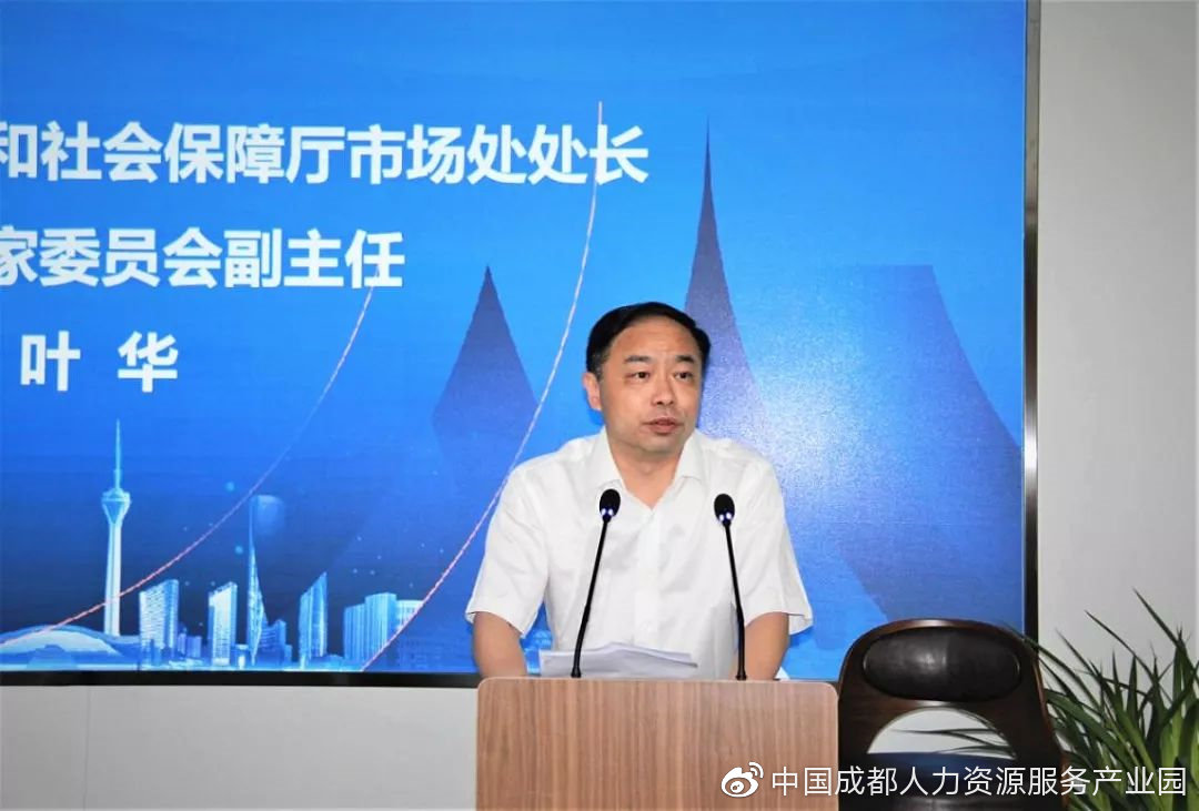 四川省人力资源和社会保障厅市场处处长叶华,四川省人力资源服务行业