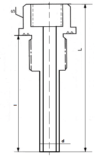 温度计套管整体式
