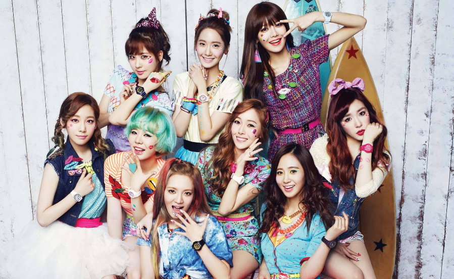 八人组少女时代合体共赴美国不为重组出专辑只为tiffany庆生