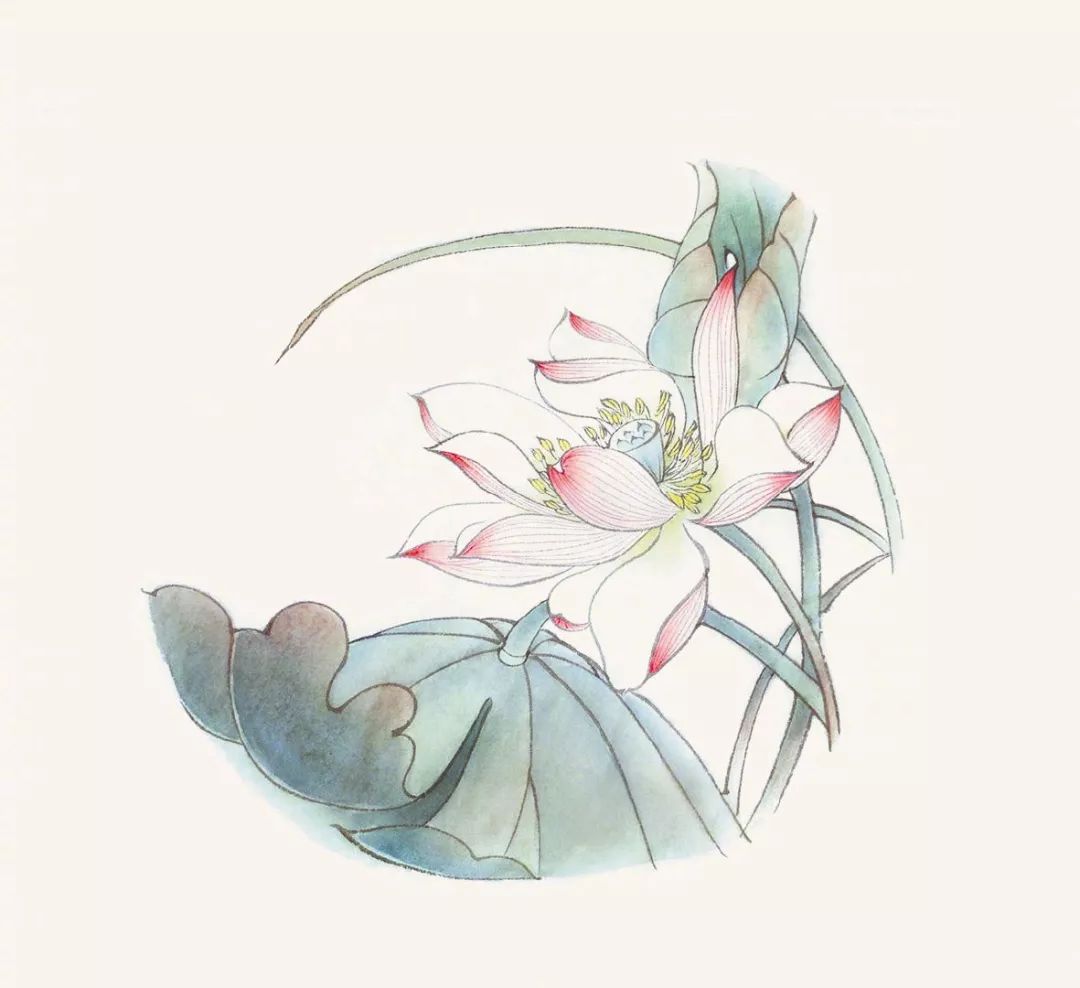 张大千国风画作欣赏大师出手落笔既惊艳