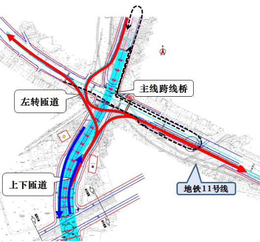 中南街道如意坊放射线图片