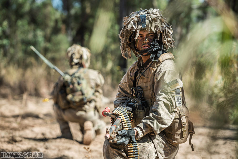 原创新西兰陆军在澳大利亚参加演习lm308mws精确射手步枪曝光