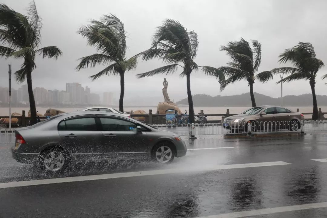 颱風再次登陸珠海海水倒灌多地水浸接下來天氣