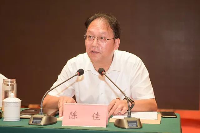 县委常委,县政府副县长马高峰宣读县委,县政府《关于表彰2018年度平安