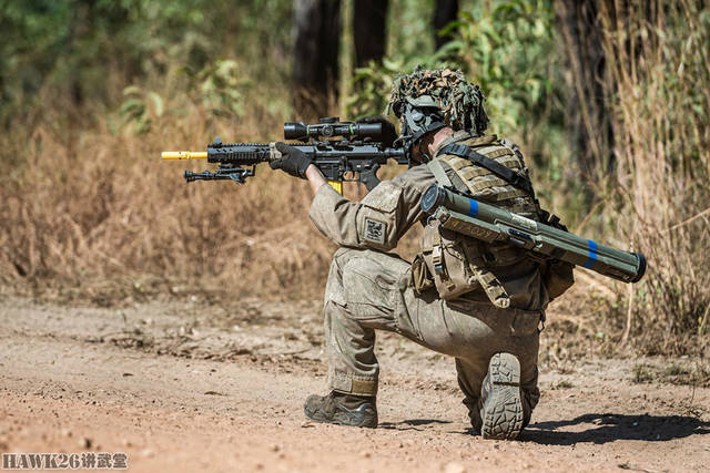 原创新西兰陆军在澳大利亚参加演习lm308mws精确射手步枪曝光