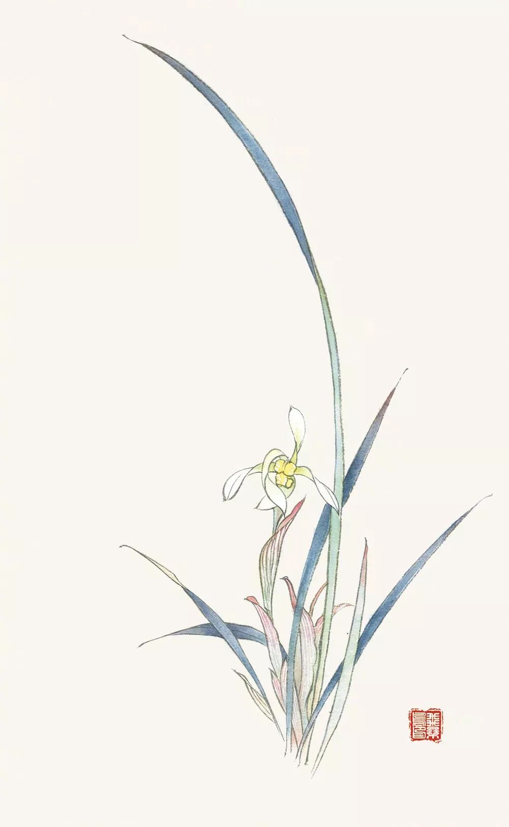 张大千国风画作欣赏大师出手落笔既惊艳