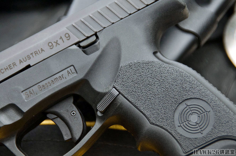 评测斯太尔l9a1手枪小众型号性能好人体工程学设计出色
