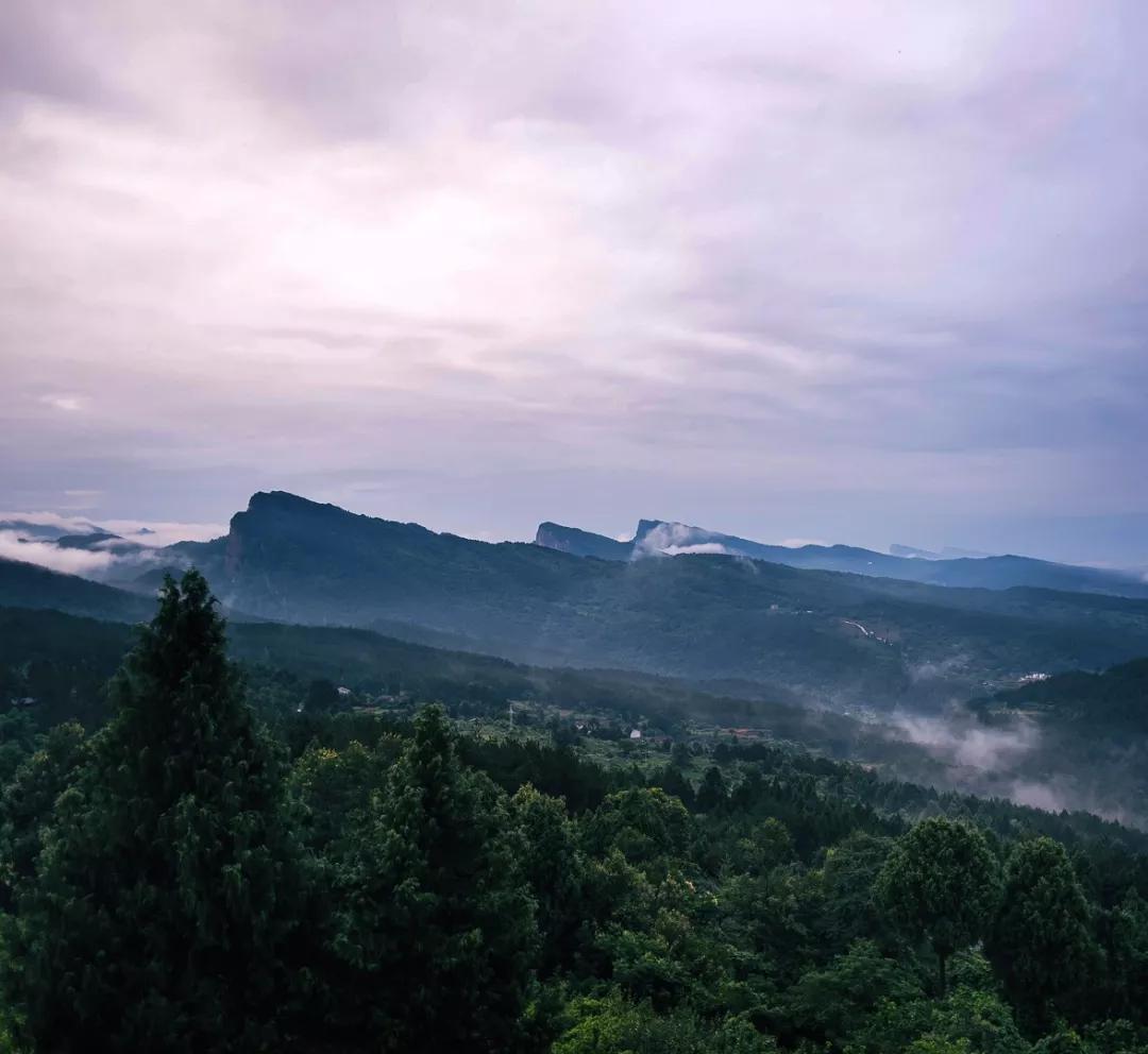 剑阁五指山风景区图片