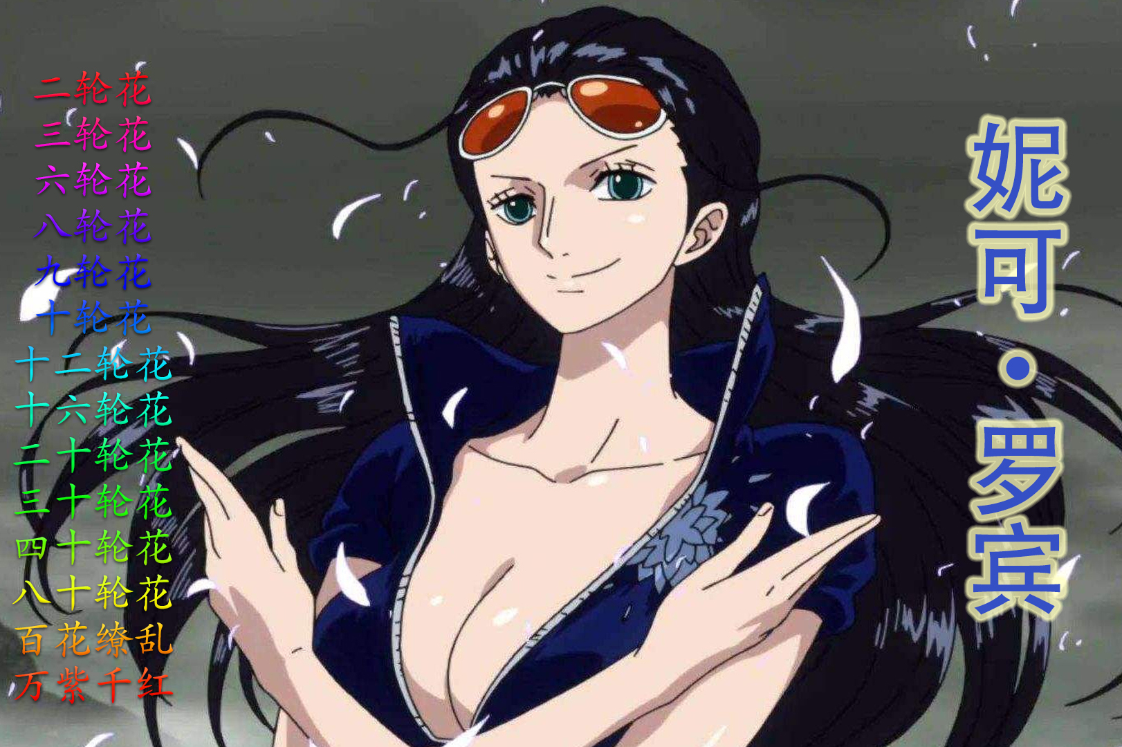 海贼王罗宾技能招式合集