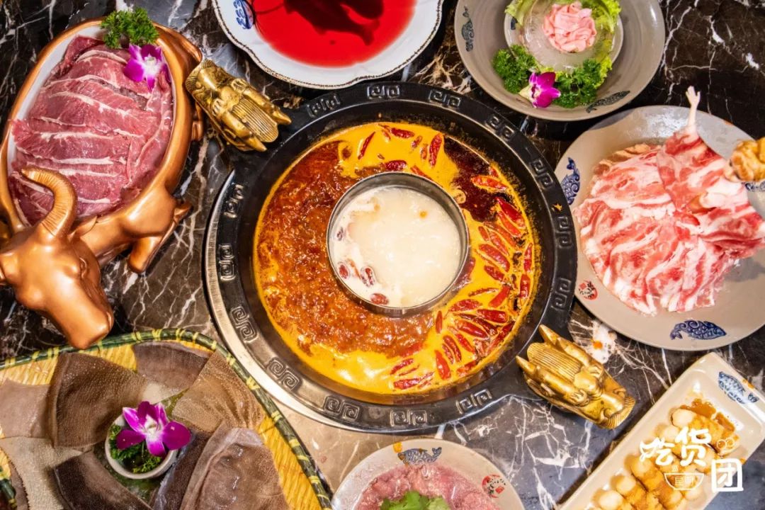 会动的锦鲤火锅吃一次红一年