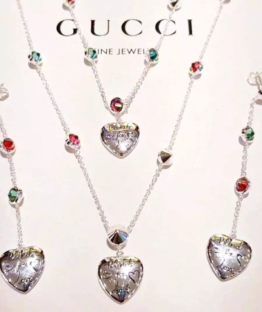 古驰 gucciblind for love系列项链斐登 fred8 °系列链条 式戒指伯爵