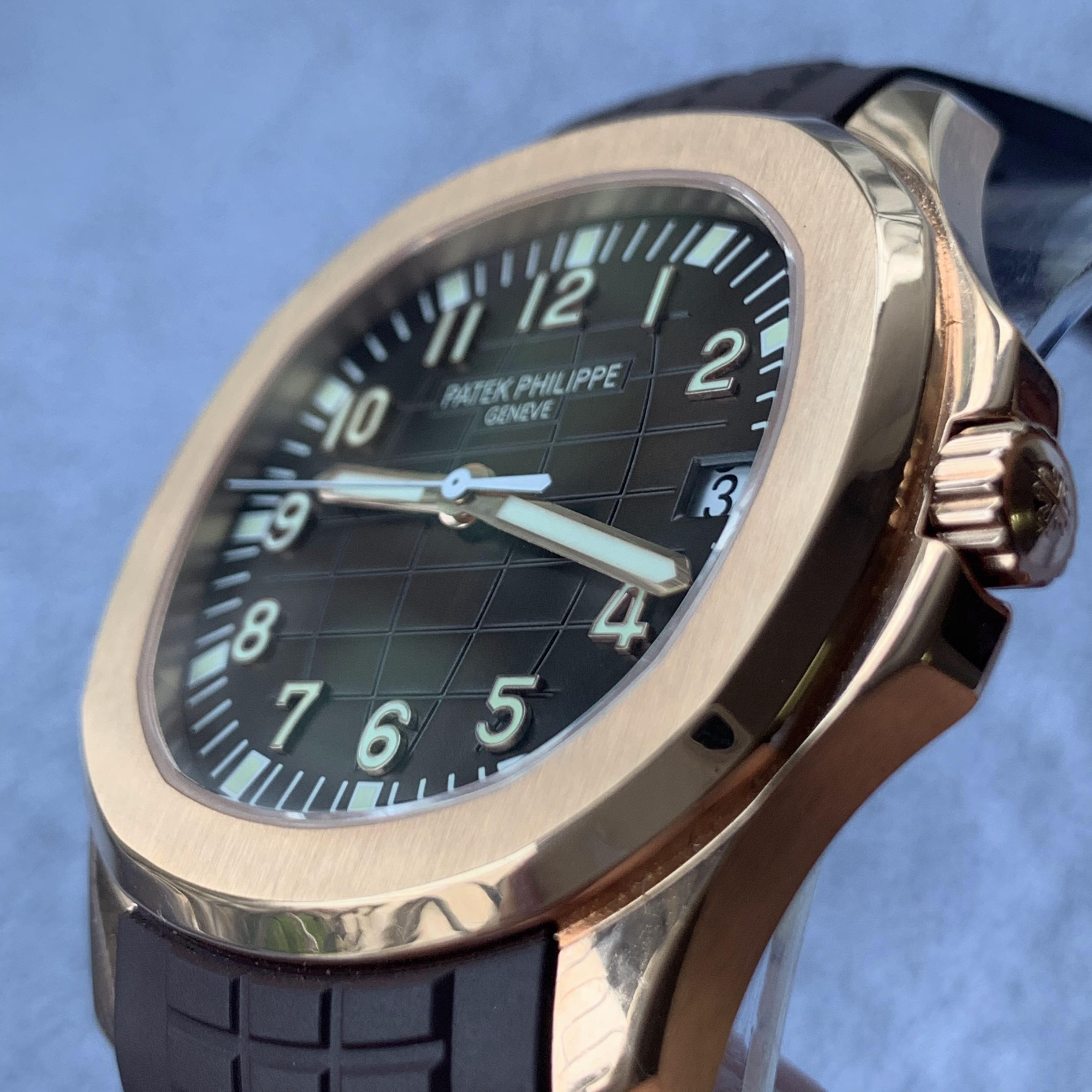 商务休闲两用绅士风百达翡丽5167r手雷玫瑰金