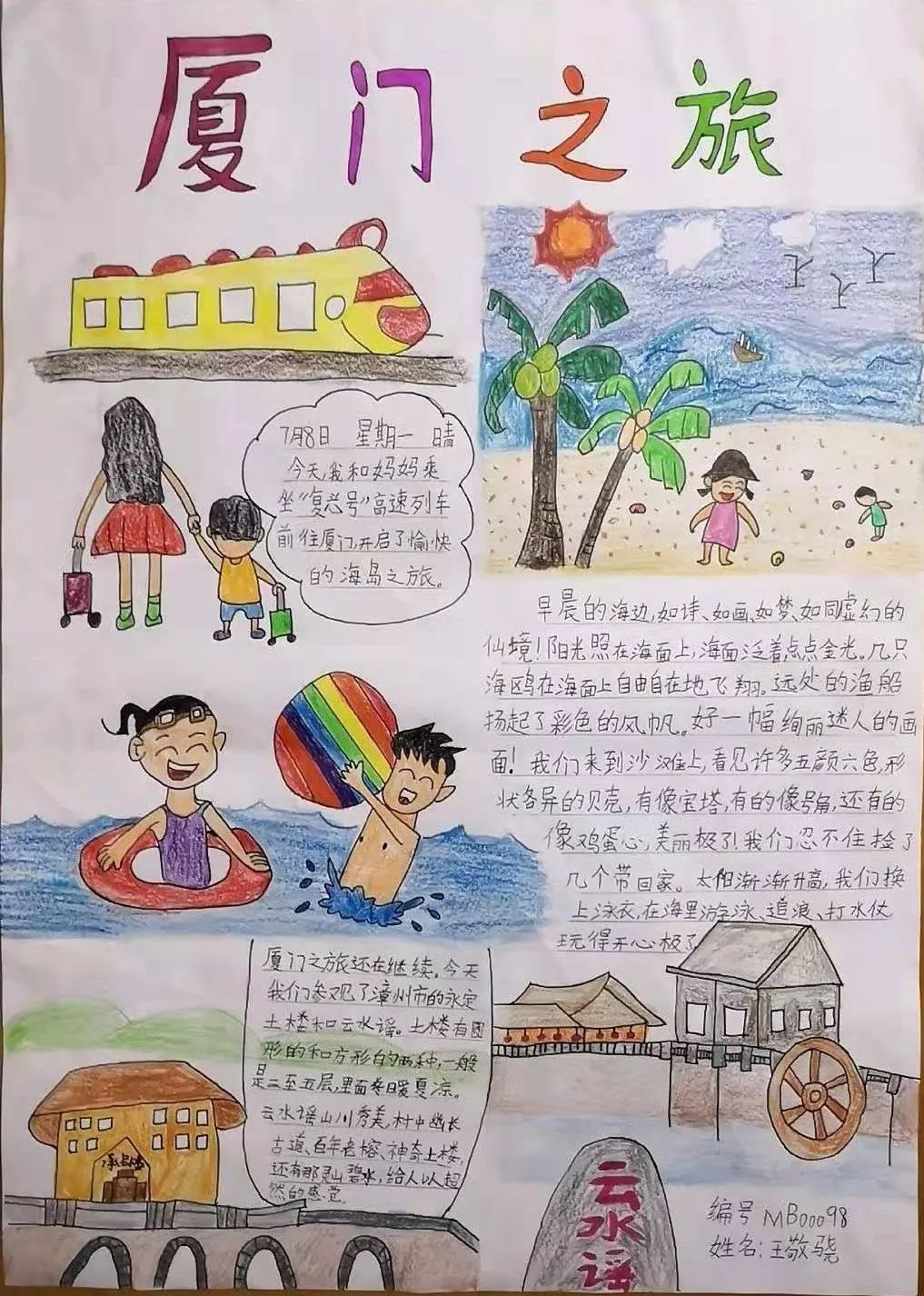 丰富多彩的暑假是啥模样,"我的暑期生活日记"告诉你!| 活动速递