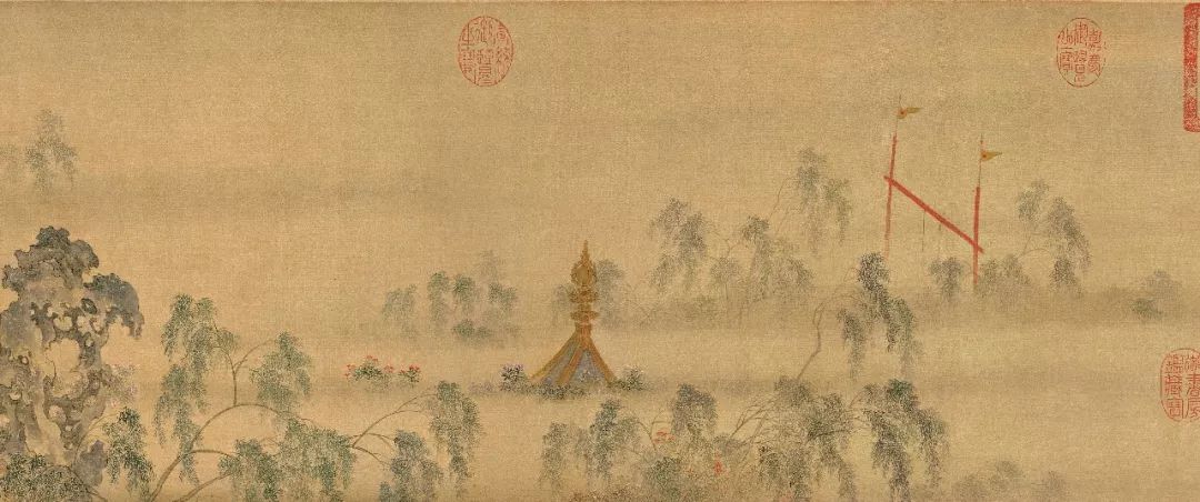绝世名画汉宫春晓图长卷全幅无删减3亿像素收藏级