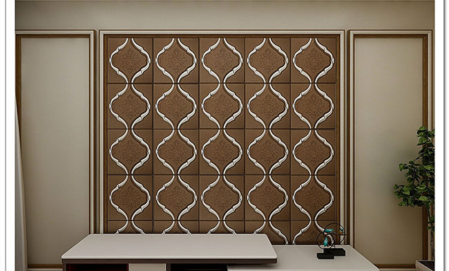 仁龙告诉你皮雕软包背景墙怎么做,该怎么保养_皮质