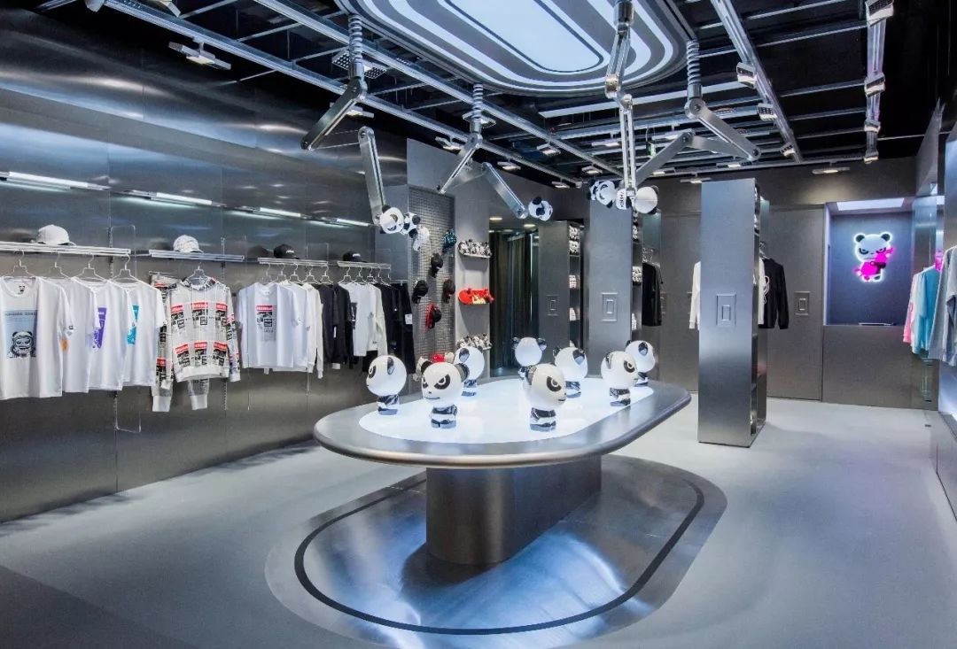 进店像逛展,这个国潮门店引入黑科技,火爆全球!_hipanda