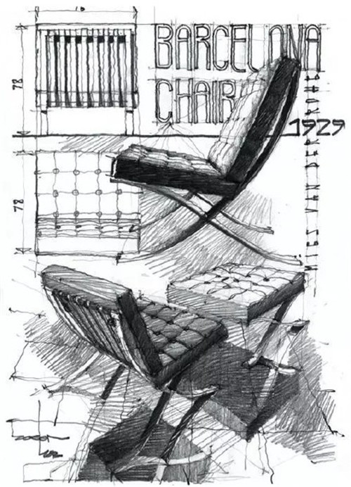 古罗马椅子手绘图片