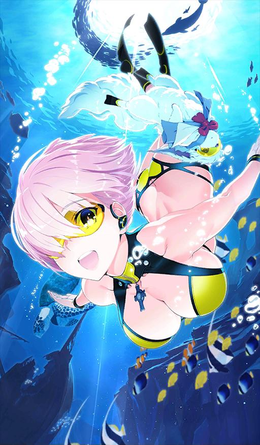 fgo泳装二期礼装分析,潜入湛蓝价值高,稀有蓝卡np礼装