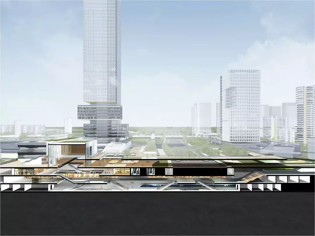 关注闪亮你的双眼行政学院站tod片区将这样建