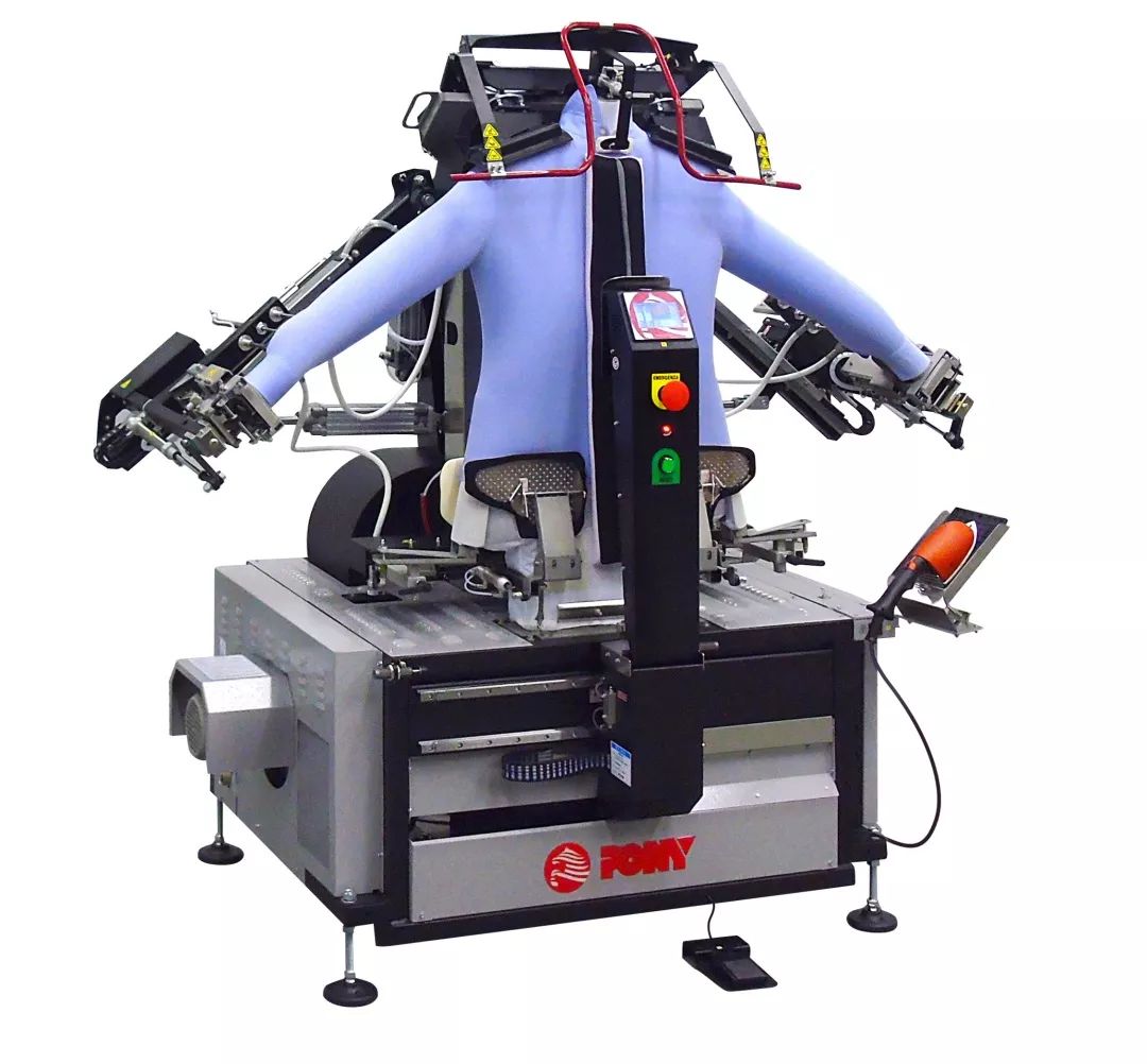 pony世界领先的后整烫设备生产商