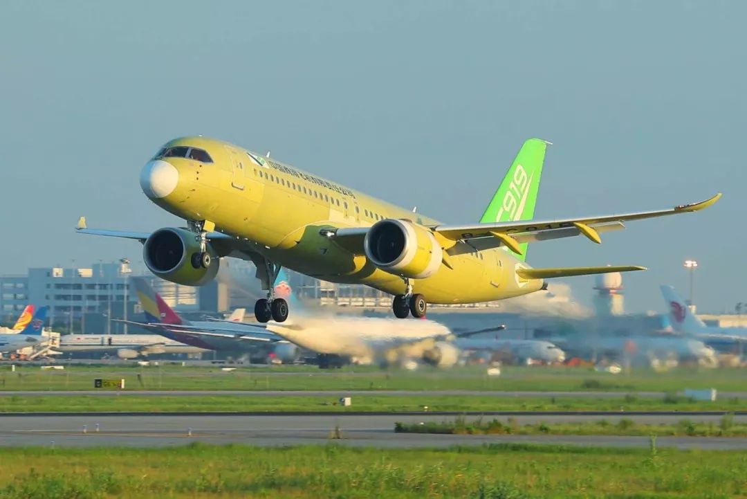 加油!第四架c919完成首飞 年底再添两架密集试飞