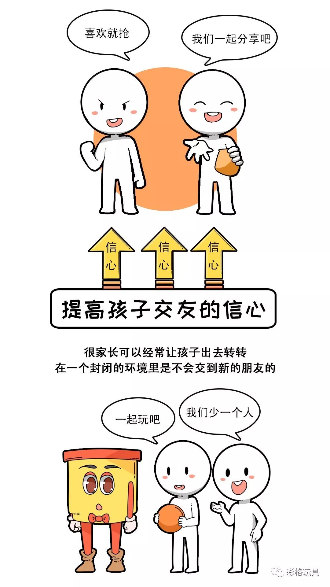 【长条漫画】家长要如何让孩子自然,开心地与朋友相处呢?看这里