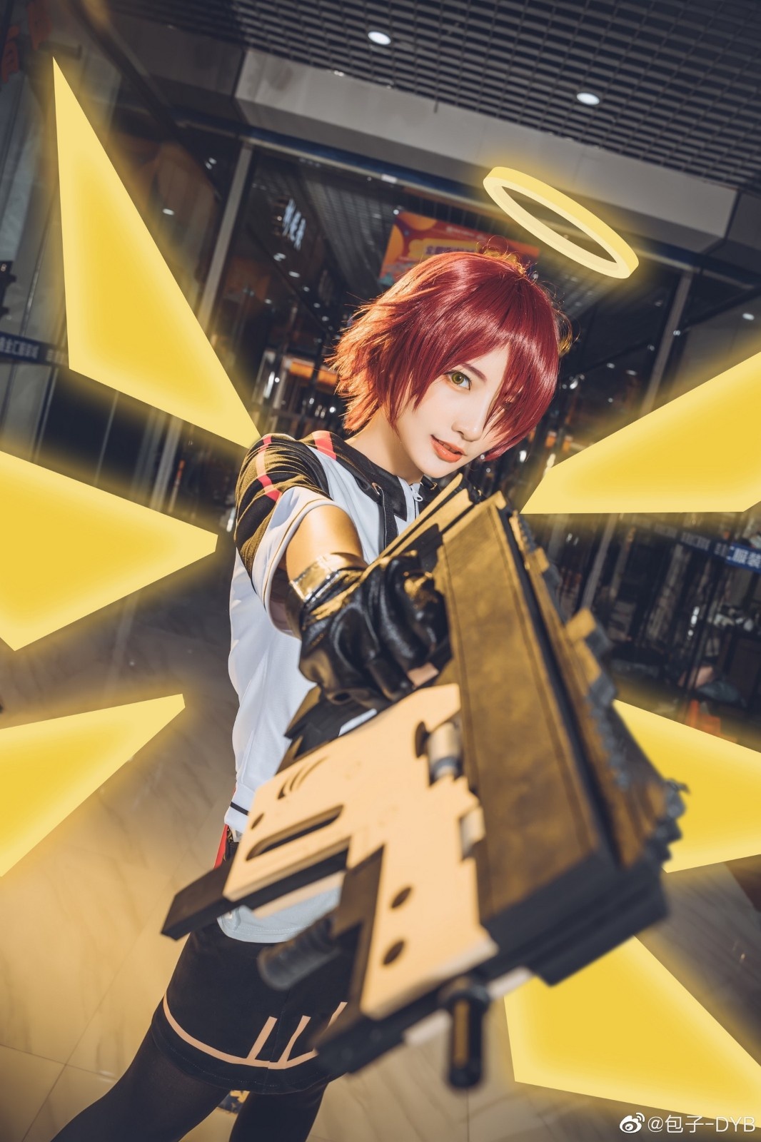 "▼出镜:蜜汁猫裘/ 摄影:砂金丷/ 地点:萤火虫动漫游戏嘉年华【end】