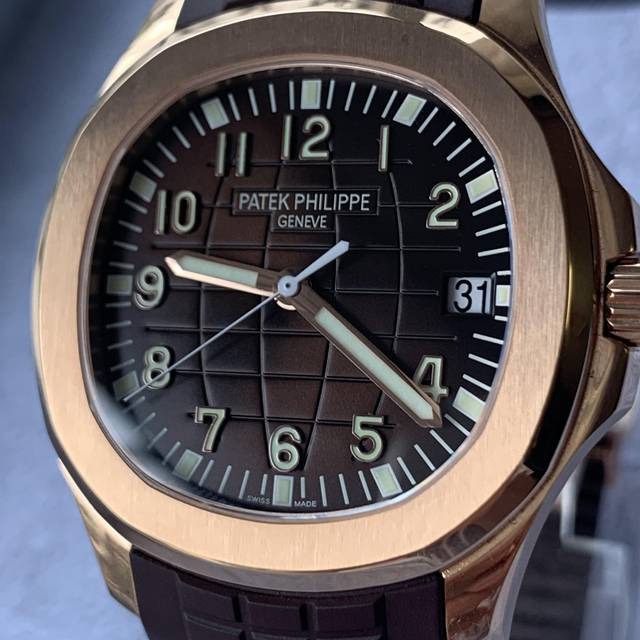 商务休闲两用绅士风百达翡丽5167r手雷玫瑰金