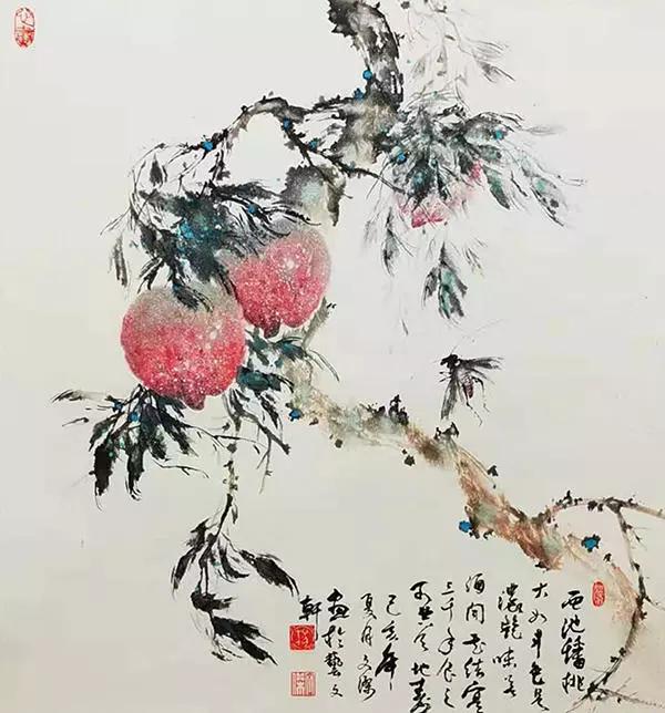 画家杨文杰山水花鸟画作品赏析