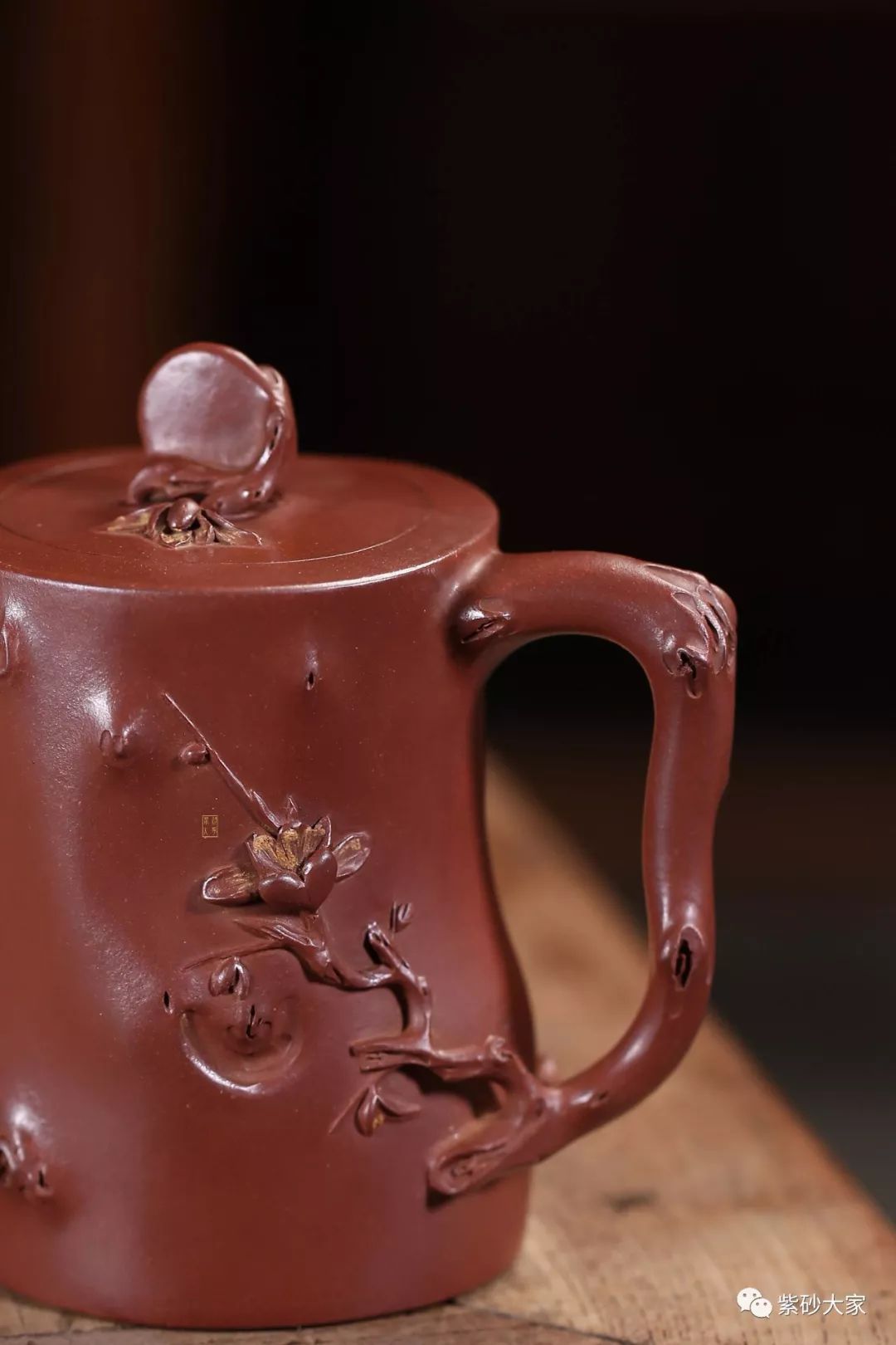 紫砂臻品朱志豪花好月圆