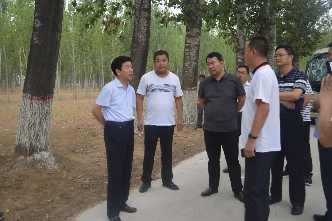 县委书记房延生到卫东国营林场调研指导工作