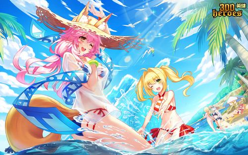 《300英雄》玉藻前泳装皮肤上线 300hcl赛事分组公布