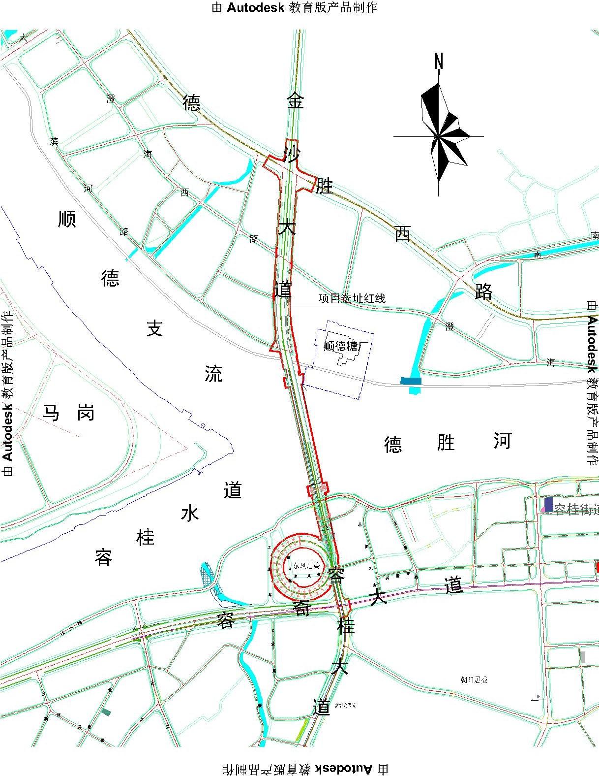 大良容桂将再添一过河通道!_大道