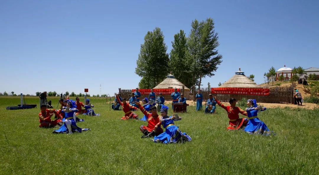 蒙古族民风民俗旅游风情节 第十三届察罕苏力德那达慕暨首届乌审马