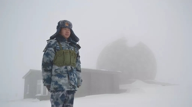 馬銜山模範雷達站傲立險峰使命在我心頭