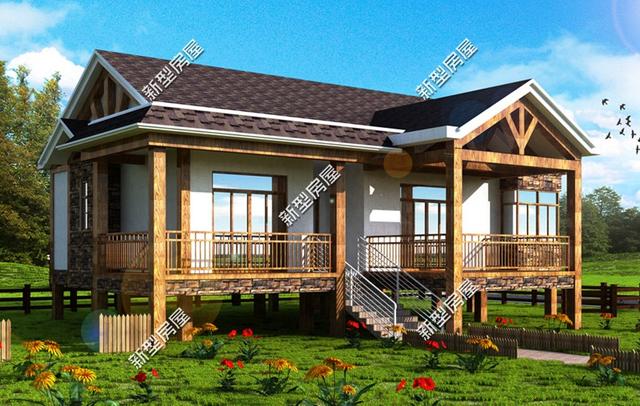 9套颇受农村欢迎的一层平房,最低只要20万,赶紧回乡建一栋