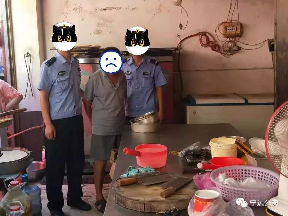 宁远一男子早餐店吃早餐,顺手牵羊偷背包 ,刑拘!
