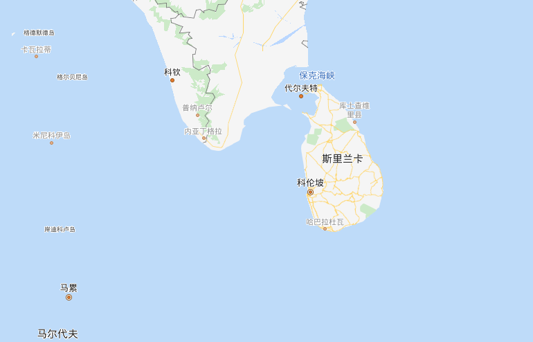 锡兰岛的地理位置图片
