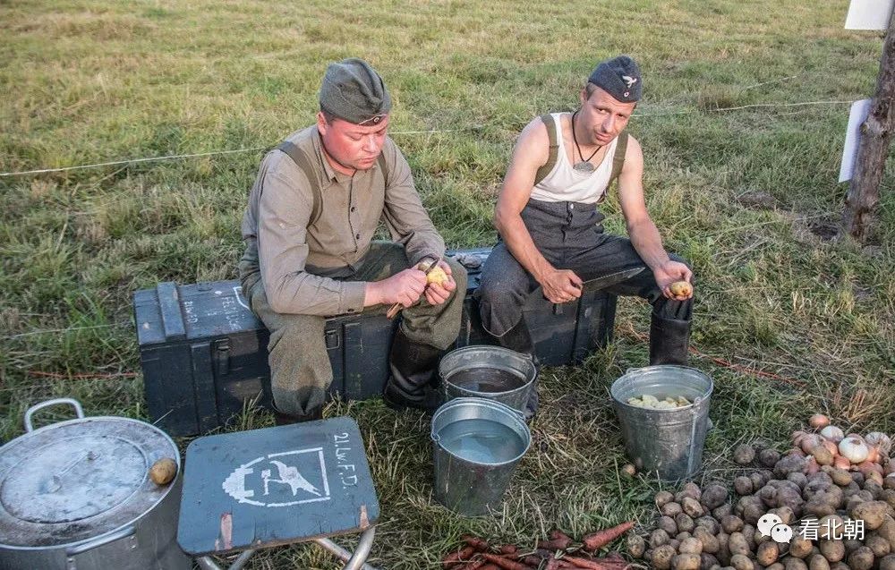 脑袋大脖子粗,不是将军就是伙夫,看军迷重演二战德军野战厨房