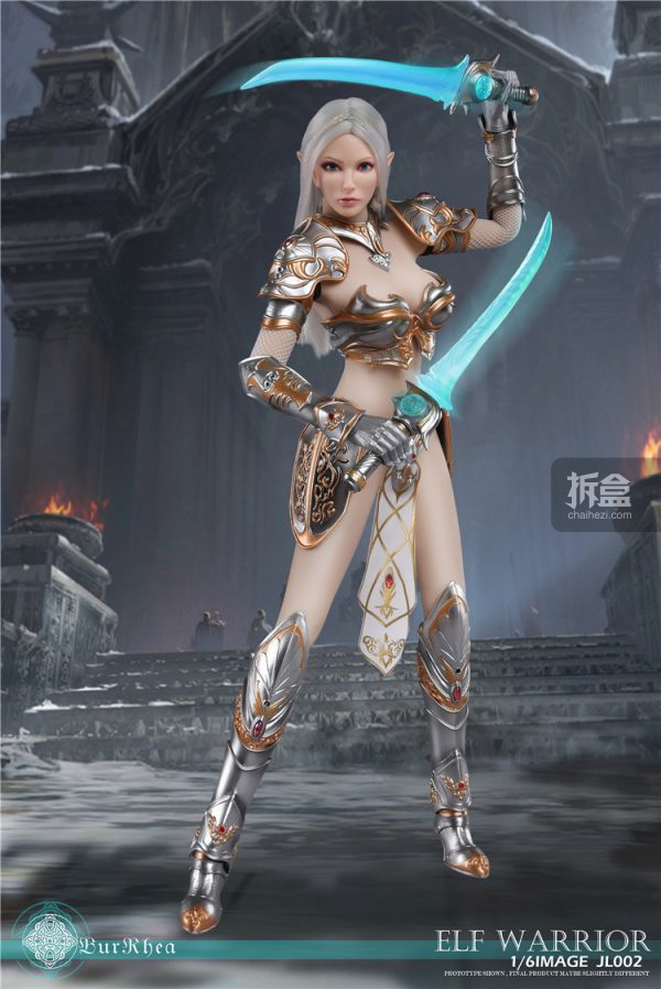 kystudio精灵女战士布瑞纳布瑞亚16可动人偶