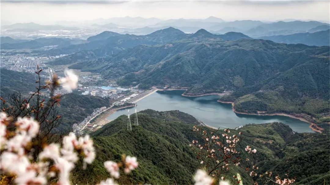 台州黃岩沙埠鎮橫溪村佛嶺水庫邊,有一處粉牆黛瓦的別緻民宿,名為花語