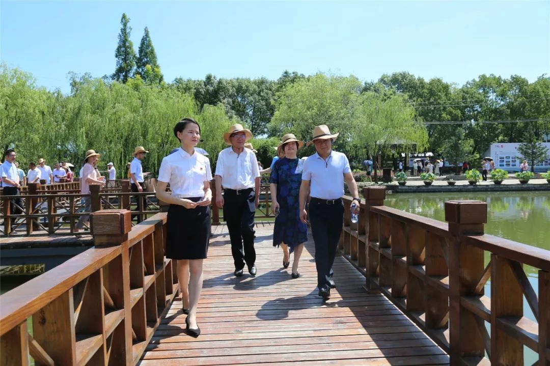 市纪委副书记市监委副主任邬月培一行来灵山村实地考察清廉乡村建设