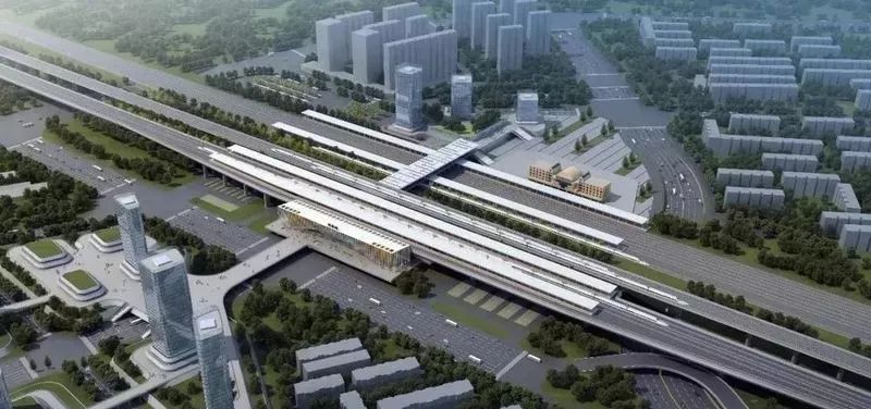 固安在线离固安最近的高铁站下月投入使用