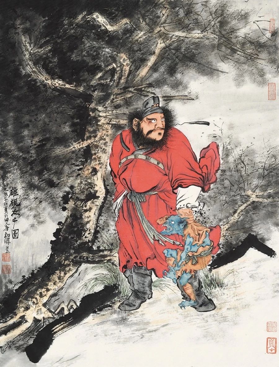 常朝辉 雄视大千徐鼎一 红绿染层林王乘 抱罗山上小水库李冬 涛声依旧